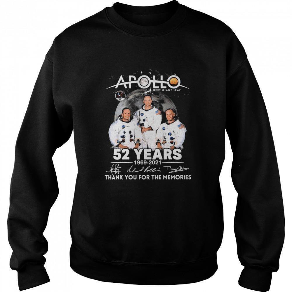 Apollo 11 52 Years 1969 2021 Sweatshirt